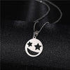 2021 Hip Hop Rock Neck Chain for Men Women Smile Face Pendant Necklace evil Punk Gothic Collar Couple Friends Necklace