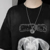 2021 Hip Hop Rock Neck Chain for Men Women Smile Face Pendant Necklace evil Punk Gothic Collar Couple Friends Necklace