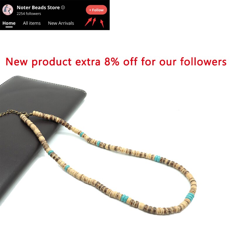 2021 Necklace Men Vintage 4mm/6mm/8mm Natural Wood Rosary Necklace For Him Man Viking Necklace Accessories  Buddha Gift