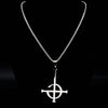 2021 Ghost BC nameless Stainless Steel Necklace Ghoul band Pope emeritus symbol Mask grucifix Poster Necklaces Jewelry N643S03