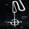2021 Ghost BC nameless Stainless Steel Necklace Ghoul band Pope emeritus symbol Mask grucifix Poster Necklaces Jewelry N643S03