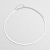 2021  Clavicle Blade Statement Women Gold Silver Color Stainless Steel Snake Choker Necklace Chain Jewelry