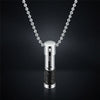 2022  Stainless steel cylindrical openable pendant necklace Crystal from Swarovskis 4 Colors Fit Women and Men