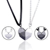 2021 Heart Magnet Couple Necklace Valentine's Day Present Distance Attract Paired Necklace Pendant Necklaces Gift