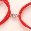 2021  Magnet Bracelet Couple Handmade Adjustable Rope Matching Braslet Infinite Love Pair Braclet Lucky Red Brazalete Gift