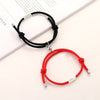 2021  Magnet Bracelet Couple Handmade Adjustable Rope Matching Braslet Infinite Love Pair Braclet Lucky Red Brazalete Gift