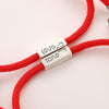 2021  Magnet Bracelet Couple Handmade Adjustable Rope Matching Braslet Infinite Love Pair Braclet Lucky Red Brazalete Gift