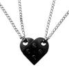 2021 INS 1set Building Brick Heart Necklace for Women Men Lego Elements Couple Valentine's Gifts Punk Girlfriend gift