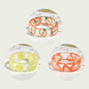 2021 Korea Colorful  Resin Fruit Ring Set Metal Geometric Irregular Open Rings for Women Party Wedding Jewelry Ring Set