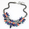 2021 Flower Statement Necklaces & Pendants Jewelry For Women Bijuterias style Bijoux choker Maxi Necklace