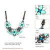 2021 Flower Statement Necklaces & Pendants Jewelry For Women Bijuterias style Bijoux choker Maxi Necklace