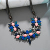 2021 Flower Statement Necklaces & Pendants Jewelry For Women Bijuterias style Bijoux choker Maxi Necklace