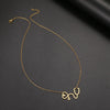 2021 Stainless Steel Stethoscope Necklaces  Bijoux Love Medical Chain Necklace For Women Jewelry Friend Gifts