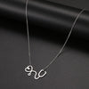 2021 Stainless Steel Stethoscope Necklaces  Bijoux Love Medical Chain Necklace For Women Jewelry Friend Gifts