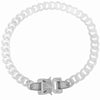2021  1017 ALYX 9SM Punk Lock Lightning Hero Hip Hop Acrylic Metal Chain Splicing Necklace For Men Women Girls Party Jewelry