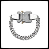 2021  1017 ALYX 9SM Punk Lock Lightning Hero Hip Hop Acrylic Metal Chain Splicing Necklace For Men Women Girls Party Jewelry
