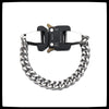 2021  1017 ALYX 9SM Punk Lock Lightning Hero Hip Hop Acrylic Metal Chain Splicing Necklace For Men Women Girls Party Jewelry