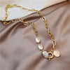 2022 Baroque Irregular Pearls Necklace For Women Vintage Contracted Clavicle Chain Jewelry Gift Accessories