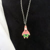 2021 Charm Punk 2pcs / set Friends Sweetheart Pendant Necklace Rainbow Broken Gift Friends Gift Jewelry
