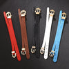 2022 Charm Women Bracelet Creative Geometric Leather Bracelet 5 Color Leather Bangle Punk Casual Bracelet Jewelry for Women