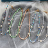 2021 Colorful Seed Beaded Necklace For Women Handmade Daisy Flower Beads Chokers Necklaces Boho Summer Jewelry
