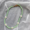 2021 Colorful Seed Beaded Necklace For Women Handmade Daisy Flower Beads Chokers Necklaces Boho Summer Jewelry