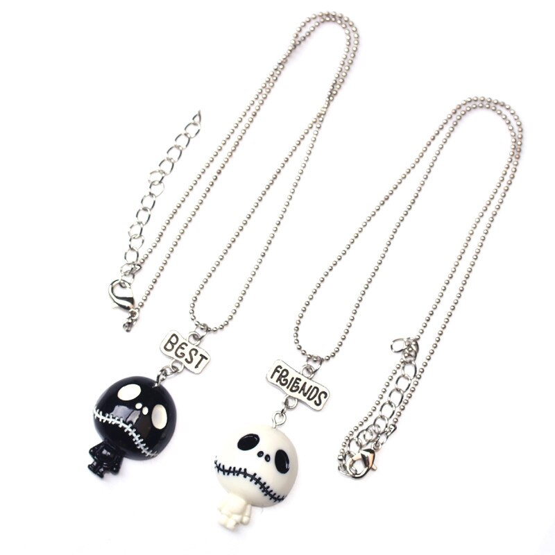 skeleton key necklace charm - tiny silver or bronze key | suegray jewelry
