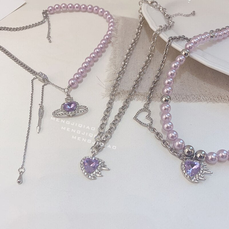 2022 Design Punk Cool Irregular Metal Necklace for Women Girl Geometric Choker Vintage Collier Femme Party Jewellery