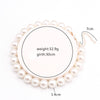 2021 Elegant Big White Artificial Pearl Necklace Clavicle Chain Necklace Ladies Wedding Jewelry Collar