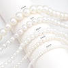 2021 Elegant Big White Artificial Pearl Necklace Clavicle Chain Necklace Ladies Wedding Jewelry Collar