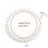 2021 Elegant Big White Artificial Pearl Necklace Clavicle Chain Necklace Ladies Wedding Jewelry Collar