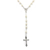 2021 Handmade Round Glass Bead Catholic Rosary Quality Bead Cross Necklace Beads Cross Religious Pendants Necklace