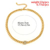 2021 Hip Hop Crystal Set Necklace Bracelet Women's Men's Miami Cuba Thick Necklace 2 Piece Set