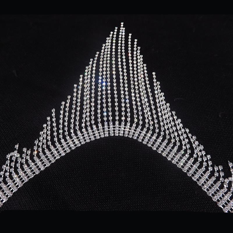 2022 Jewelry Waist Chain Crystal Rhinestone Decor Sexy Belly Chain Tassel Body Chain Accessories for Summer Beach