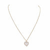 2021 Love Pendant Crystal zircon female sweet simple clavicle chain versatile personality Necklace leisure jewelry