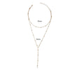 2021  Necklace Bohemian Long Chain Women Double Layer Choker Jewelry Gift For Friend   Necklace