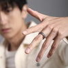 2021   Personal Men Women Stainless Steel Opening Irregular Ring Casual Party Punk Crack Ring Jewelry Gift
