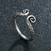 2021   Retro Leaf/Wolf/Snake/Skull Pattern Vintage Ring Anniversary Gift High Quality Punk Unisex Male Party Jewelry