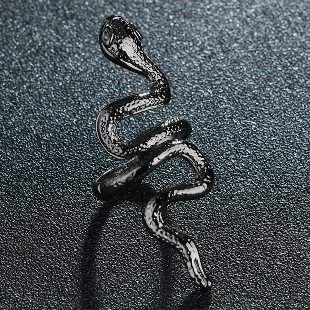 2021   Retro Leaf/Wolf/Snake/Skull Pattern Vintage Ring Anniversary Gift High Quality Punk Unisex Male Party Jewelry