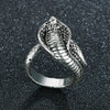 2021   Retro Leaf/Wolf/Snake/Skull Pattern Vintage Ring Anniversary Gift High Quality Punk Unisex Male Party Jewelry