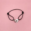 2022 Titanium Steel Handcuffs Bracelets Leather Cord Women's Bracelets Metal Accessories Party Jewelry