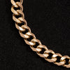 2021   Vintage Gold Color Smooth Thick Chains Necklaces For Women Boho Lock Chain Female Necklaces Men Jewelry Gifts