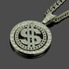 2021 Hip Hop Nightclub Exaggerated Gold Chain Dollar Sign Gold Necklace Men and Women Trend Personality Pendant