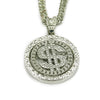 2021 Hip Hop Nightclub Exaggerated Gold Chain Dollar Sign Gold Necklace Men and Women Trend Personality Pendant