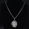 2022 Indian Elder Chain Men Necklace Silver Color Stainless Steel Necklaces &amp; Pendants Chain Jewelry ketting N3081S01