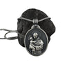 2022 Man necklace Catholic Saint Anthony Men's Pendant Christian Medal Necklace Retro Amulet Jewelry