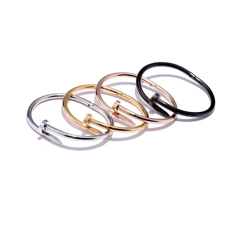 2021  Nail Bracelet Bangle  Stainless Steel Accessory Jewelry Gift Women And Male Femme