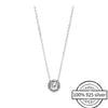 2021  Pando Necklace Fit Original Authentic 100% 925 Sterling Silver for Women  Classic Christmas Series DIY Jewelry