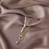 2022 Popular Light  Baroque Wind Natural Pearl Necklace Stylish Women's Necklace Temperament Clavicle Chain Jewelry