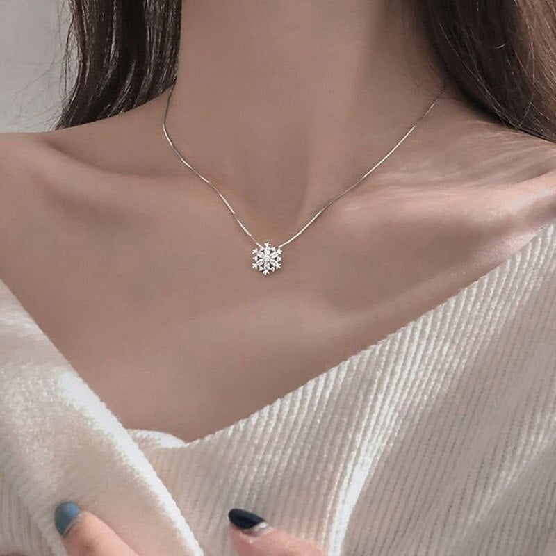 2021  Silver Color Small Piece Choker Necklace For Women Girls Minimalist Jewelry Cute Accessories Gift Chocker Collier Femme